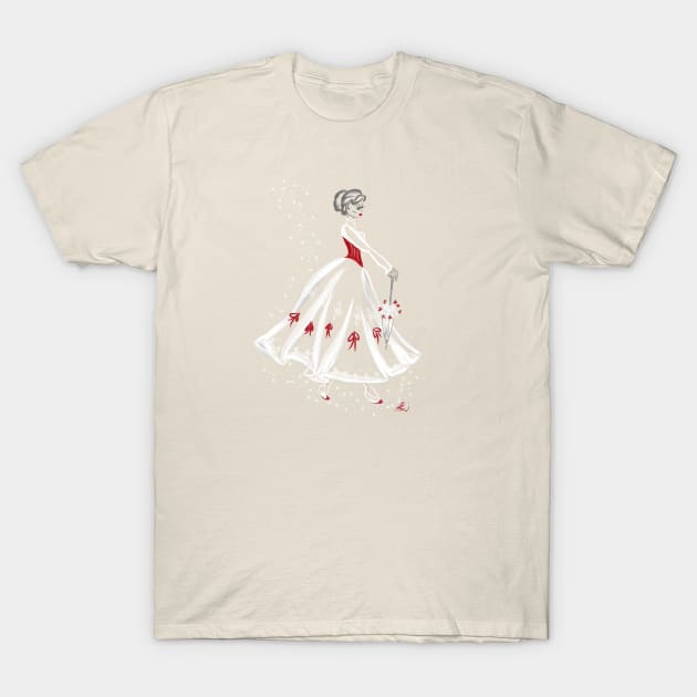 Mary Poppins T-Shirt by Art_byKay